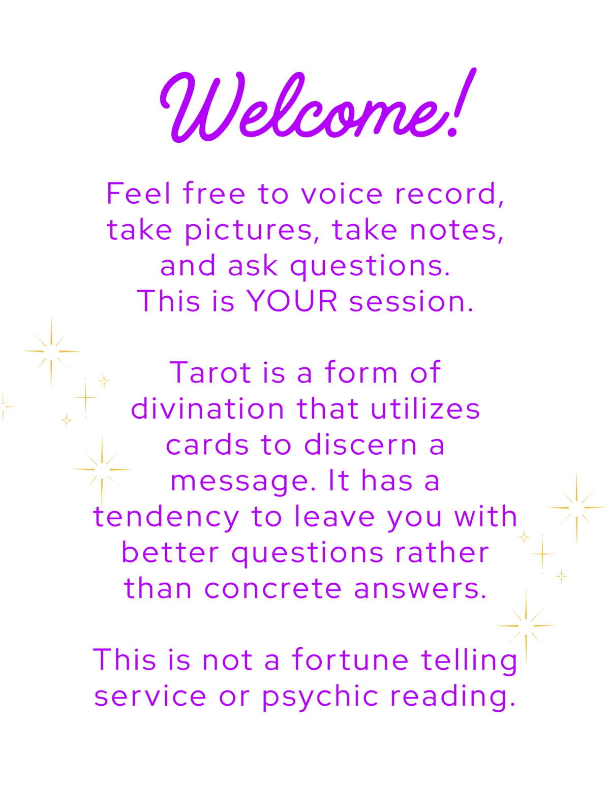 Tarot Reading