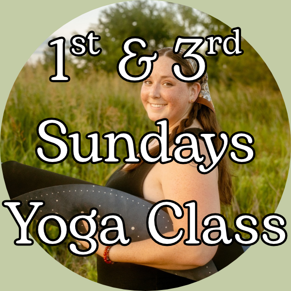 1st & 3rd Sunday's 1pm - Vinyasa Yoga